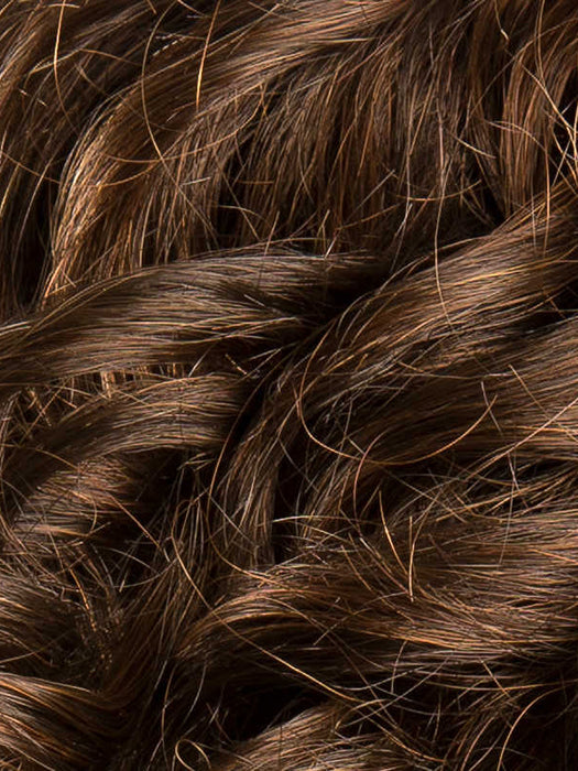 Chocolate Rooted 830.6 | Medium Brown Blended with Light Auburn and Dark Brown with Shaded Roots