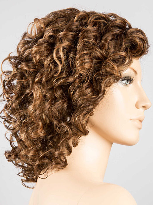 Hot Mocca Rooted 8.30.27.33 | Medium Brown, Light Auburn, Dark Strawberry Blonde, and Dark Auburn Blend with Dark Shaded Roots