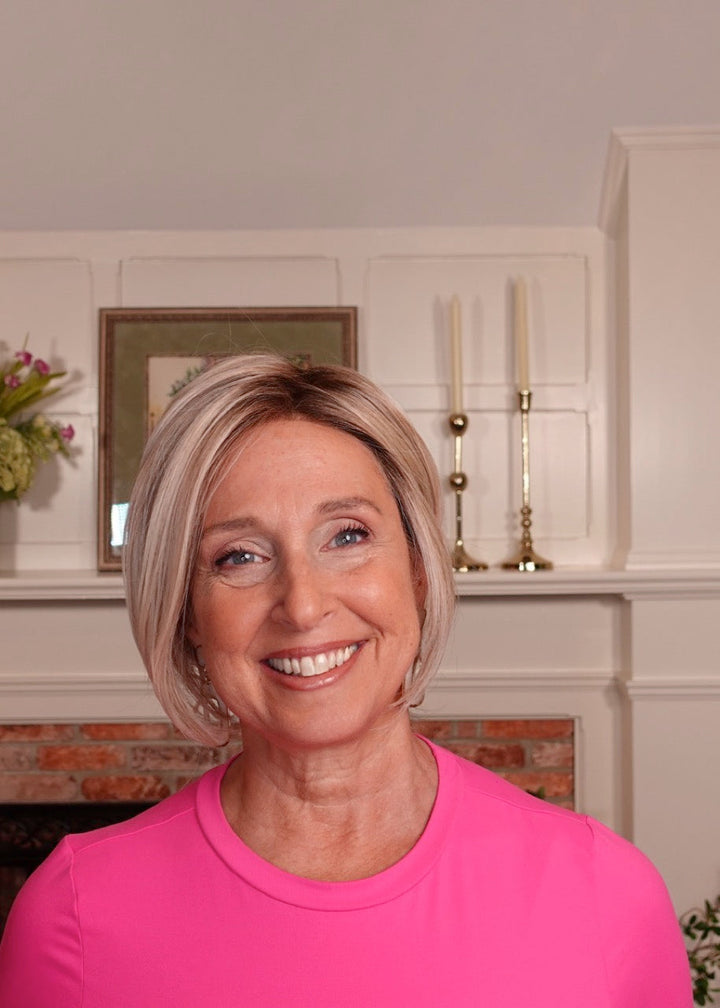 Frannie wearing Ignite in FS17/101S18 Palm Springs Blonde