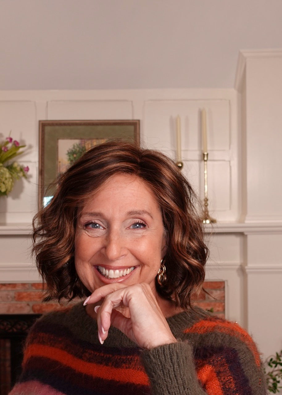 Frannie wearing January in FS6/30/27 Toffee Truffle