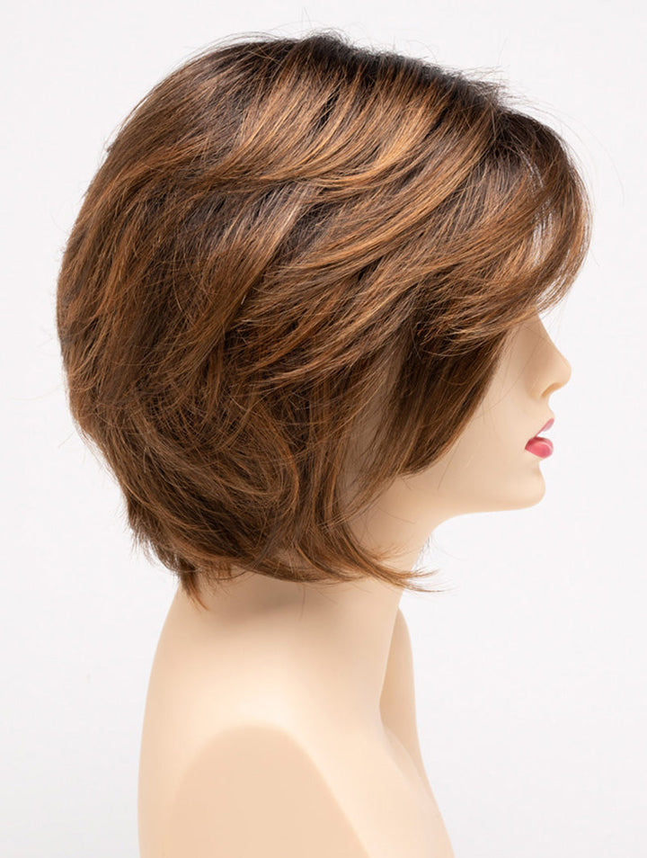 Saffron Spice | 24/33/35 R2 | Rooted Warm Light Brown with Lowlights