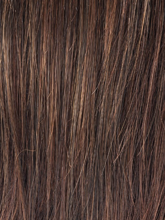 Auburn Rooted 33.30.4 | Dark Auburn, Light Auburn and Darkest Brown Blend with Shaded Roots