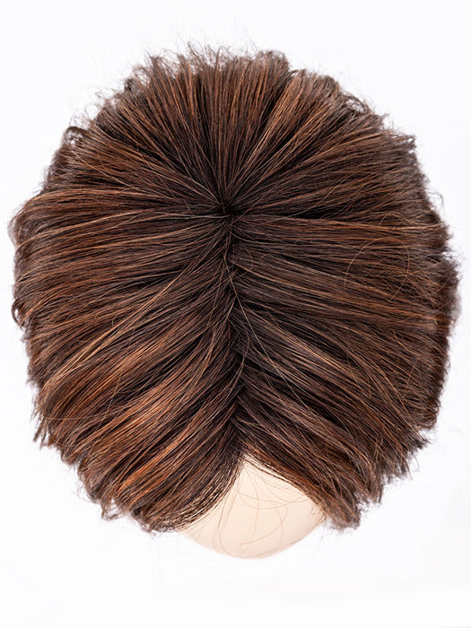 Cinnamon Brown Rooted 33.30.130 | Dark Auburn, Light Auburn and Deep Copper Brown with Dark Shaded Roots