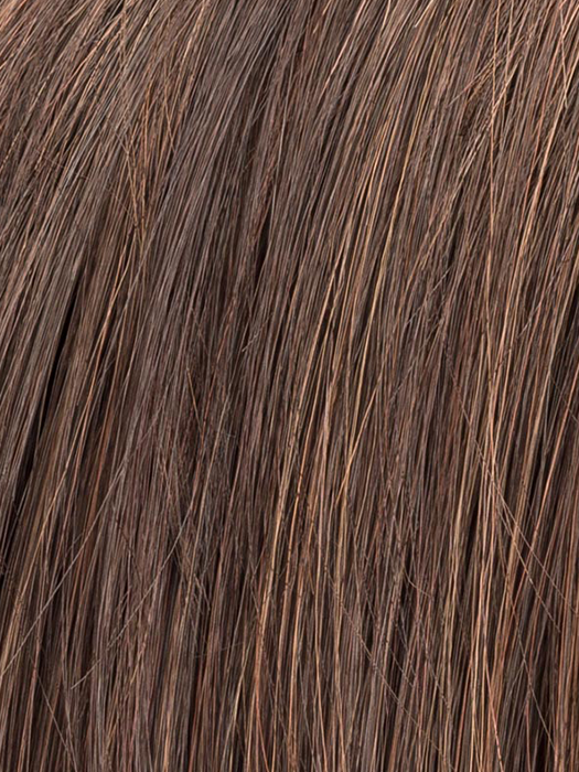 Chocolate Rooted 8.30.6 | Medium Brown Blended with Light Auburn and Dark Brown with Shaded Roots