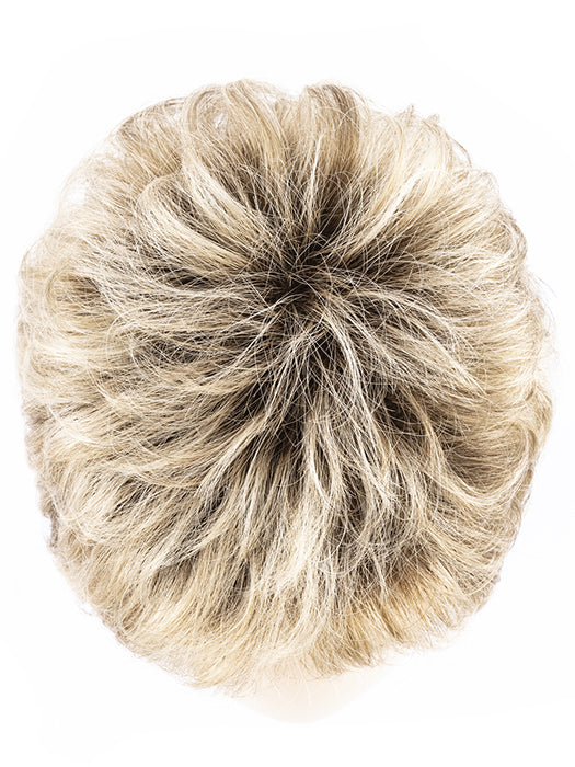 Beige Multi Shaded 14.24.12 | Medium Ash Blonde, Lightest Ash Blonde and Lightest Brown Blend with Shaded Roots