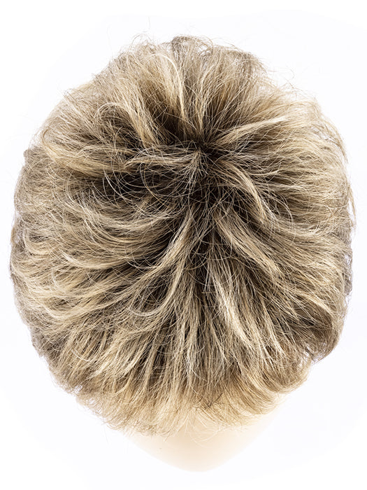 Beige Multi Shaded 14.24.12 | Medium Ash Blonde, Lightest Ash Blonde and Lightest Brown Blend with Shaded Roots