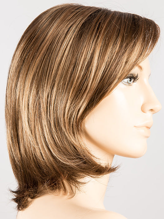 Teak Brown Shaded 12.20.8 | Medium/Lightest Brown blend with Light Strawberry Blonde and Shaded Roots