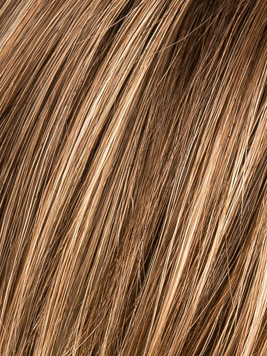 Teak Brown Shaded 12.20.8 | Medium/Lightest Brown blend with Light Strawberry Blonde and Shaded Roots