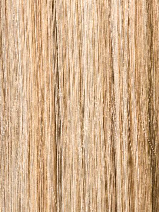 Light Bernstein Rooted 14.26.27 | Medium Ash Blonde, Light Golden Blonde, and Dark Strawberry Blonde with Shaded Roots