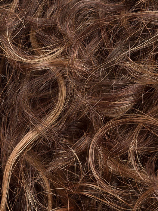 Loop in Chocolate Rooted 4.33.2 | Medium Brown, Light Auburn, and Dark Brown blend with Dark Shaded Roots