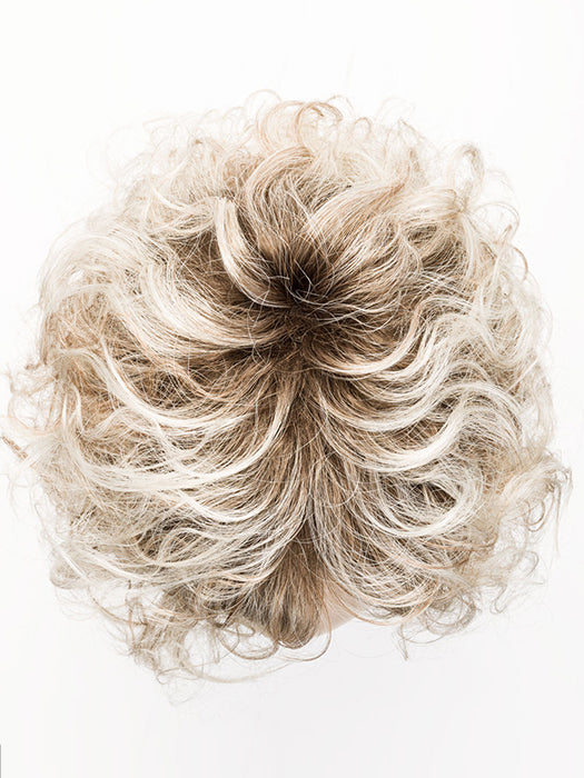 Pearl Blonde Rooted 101.23.12 | Pearl Platinum, Lightest Pale Blonde, and Lightest Brown blend with Dark Shaded Roots