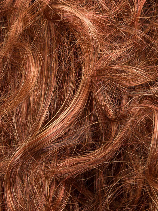 Safran Red Rooted 29.28.130 | Copper Red, Light Copper Red, and Deep Copper Brown blend with Dark Shaded Roots