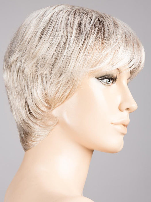 Light Champagne Rooted 23.24.60 | Lightest Pale Blonde and Lightest Ash Blonde with Pearl White Blend and Shaded Roots