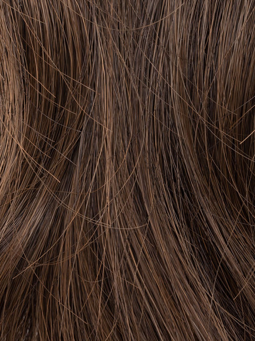 Chocolate Rooted 6.830 | Dark Brown and Medium Brown with Light Auburn Blend with Shaded Roots