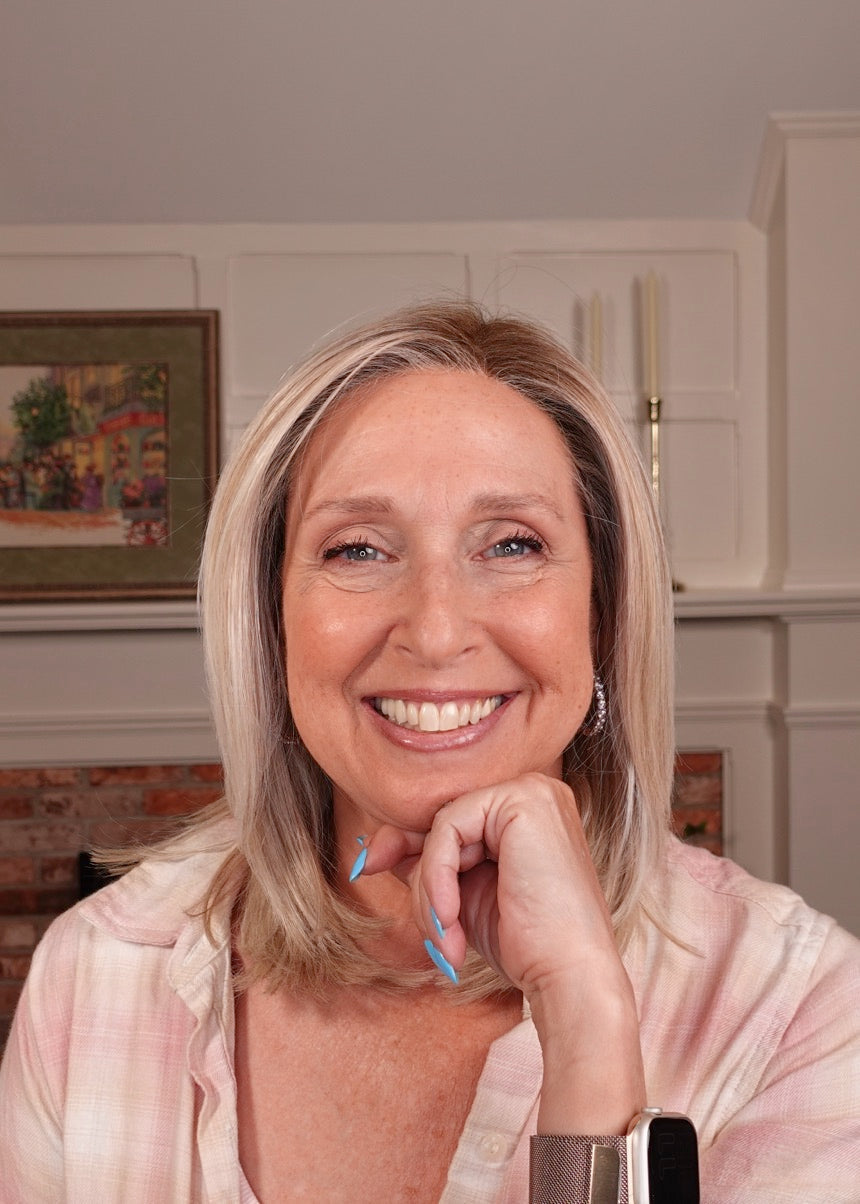 Frannie wearing Malibu in Crushed Almond Blonde-R