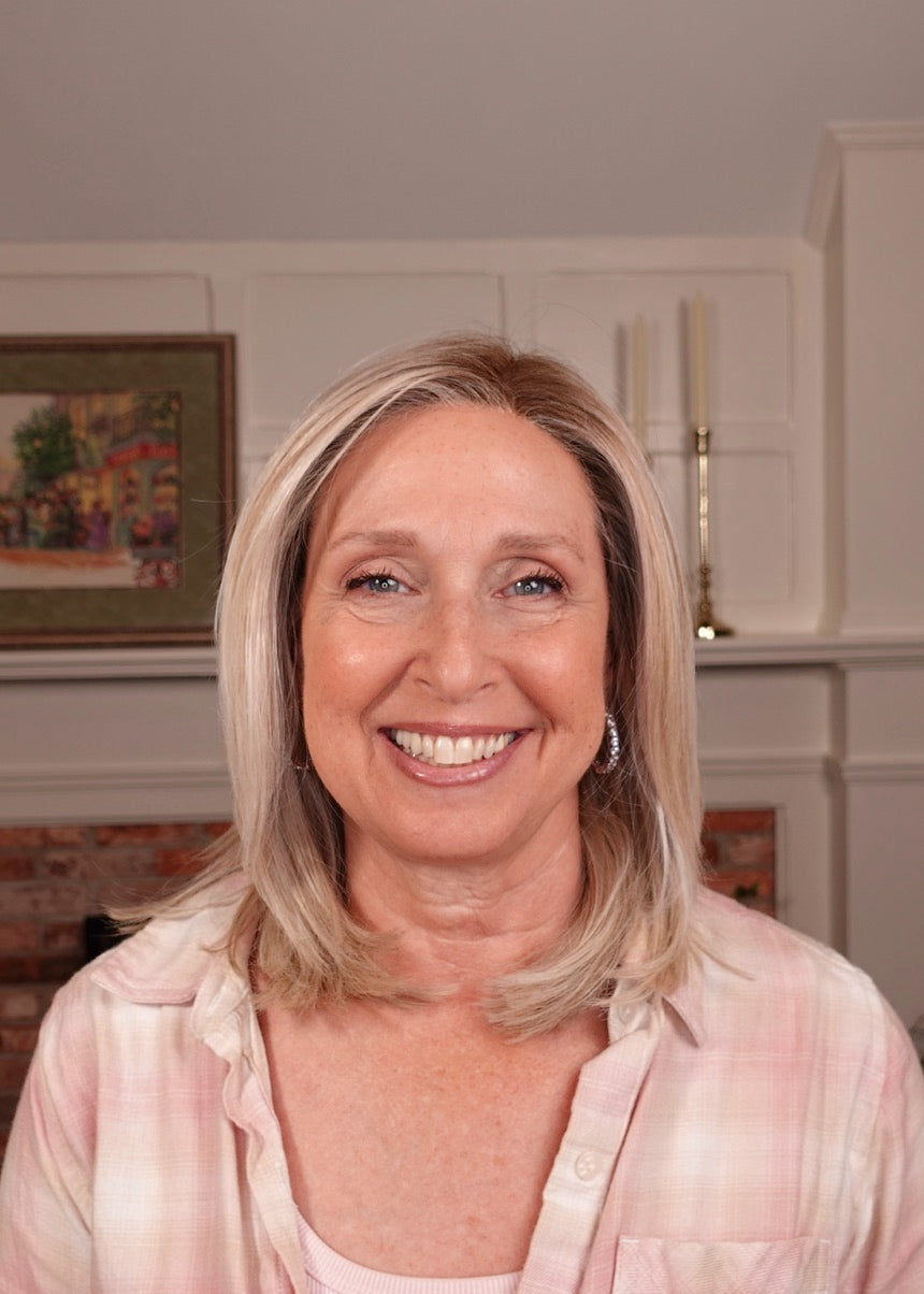 Frannie wearing Malibu in Crushed Almond Blonde-R