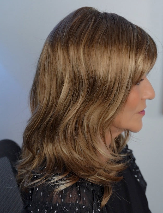 Marlene wearing Glamour in Toffee