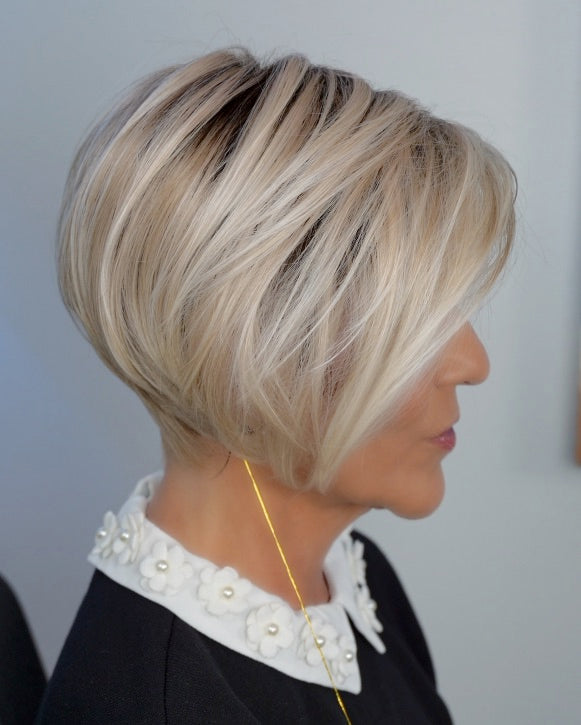 Marlene wearing Ignite in Palm Springs Blonde