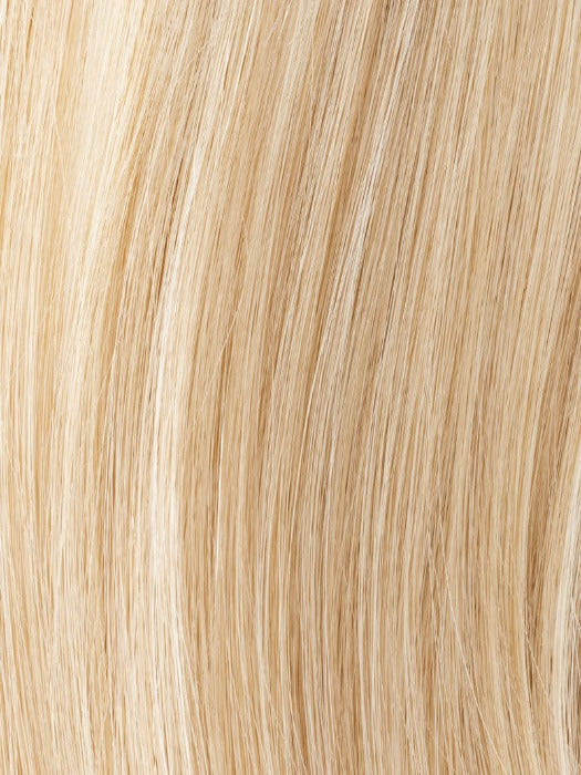 Champagne Rooted 22.26.20 | Light Neutral Blonde and Light Golden Blonde with Light Strawberry Blonde Blend and Shaded Roots