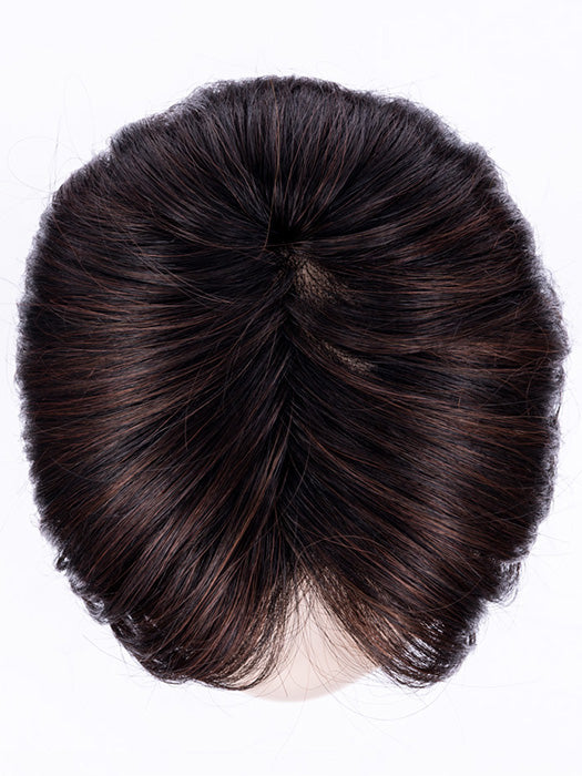 Dark Auburn Rooted 33.130.2 | Dark Auburn and Deep Copper Brown with Black/Dark Brown Blend and Shaded Roots