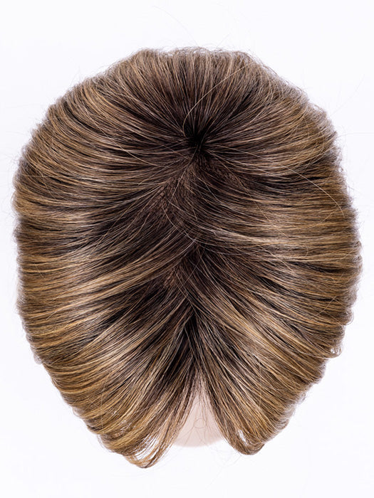 Light Bernstein Rooted 12.26.27 | Lightest Brown, Light Golden Blonde, and Dark Strawberry Blonde Blend with Shaded Roots