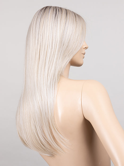 Light Champagne Rooted 23.25.24 | Lightest Pale Blonde And Lightest Golden Blonde With Lightest Ash Blonde Blend And Shaded Roots
