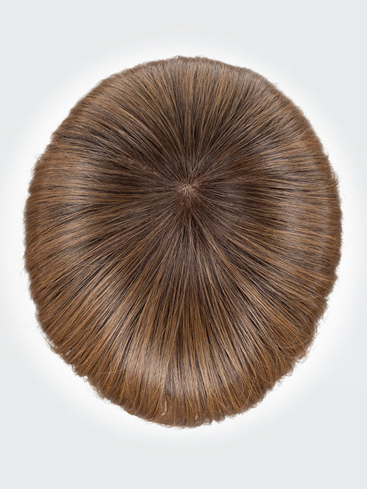 Almond Brown Rooted 830.9 | Medium Brown, Light Auburn And Medium Warm Brown Blend With Shaded Roots