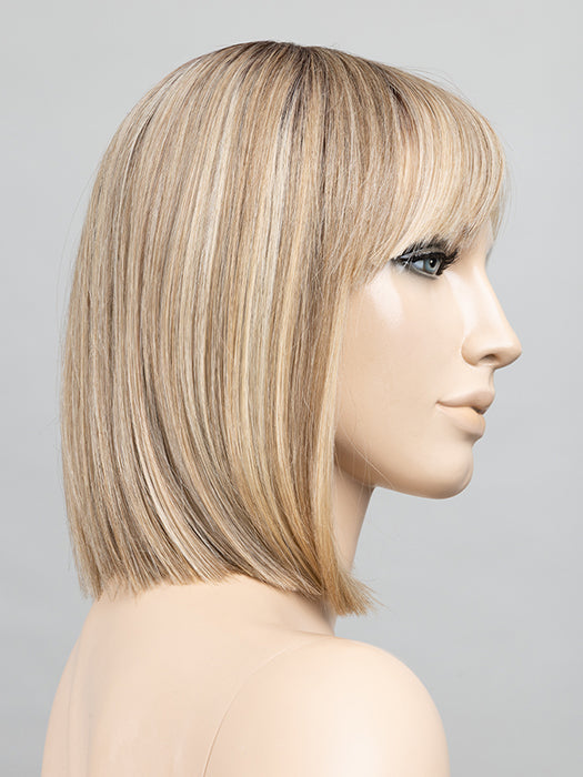 Caramel Rooted 20.14.26 | Light Strawberry Blonde And Medium Ash Blonde With Light Golden Blonde Blend And Shaded Roots