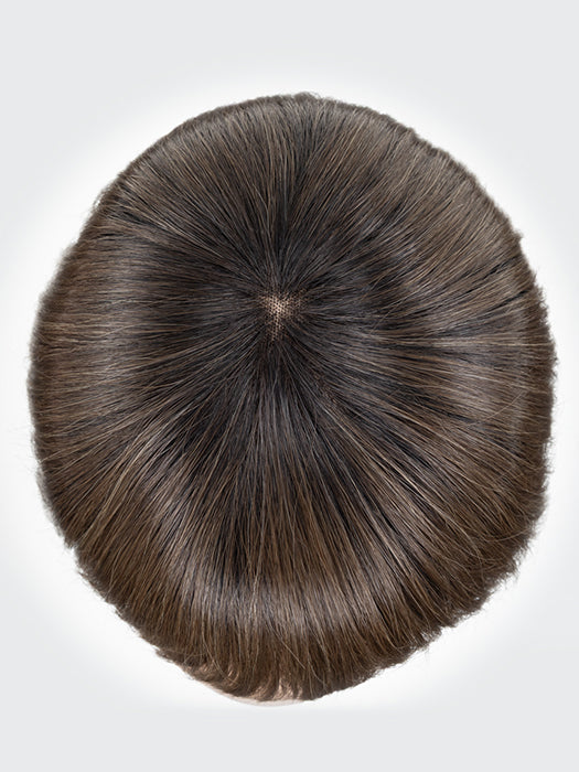 Nougat Rooted 8.12.10 | Medium, Light, And Lightest Brown Blend With Shaded Roots