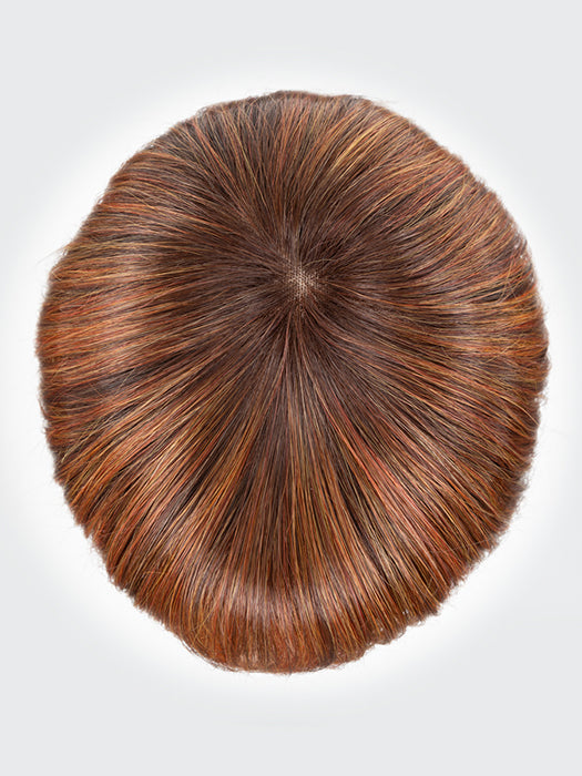 Safran Red Rooted 29.28.33 | Copper Red And Light Copper Red With Dark Auburn Blend And Shaded Roots