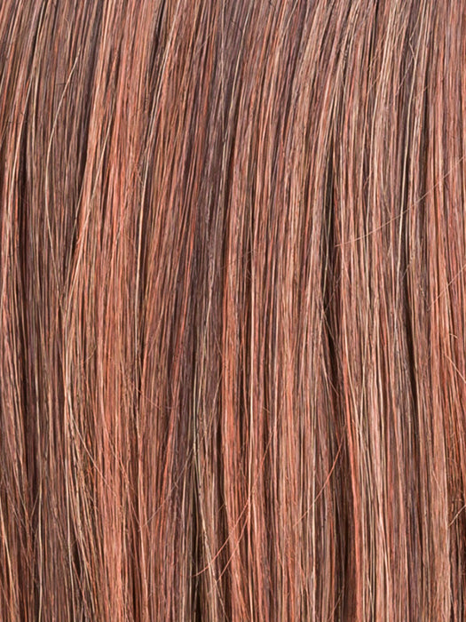 Cinnamon Brown Rooted 33.30.6 | Dark Auburn, Light Auburn and Dark Brown Blend with Shaded Roots