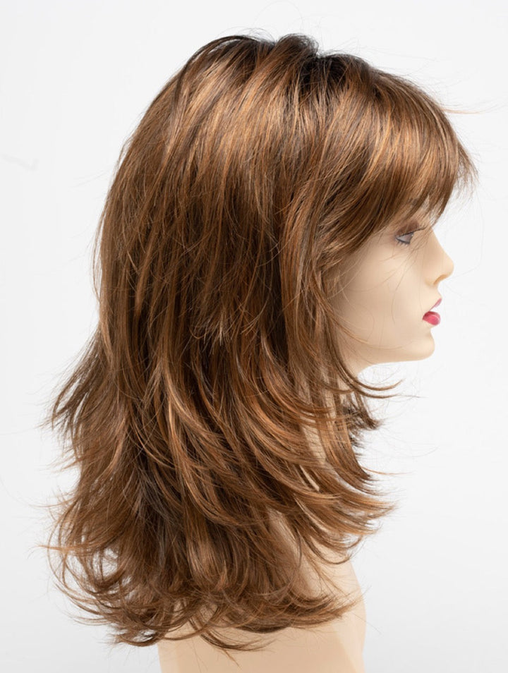 Saffron Spice | 24/33/35 R2 | Rooted Warm Light Brown with Lowlights