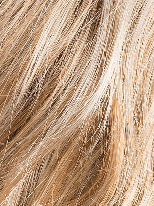 Light Caramel Rooted 26.25.20 | Light Golden Blonde, Butterscotch Blonde, and Medium Honey Blonde Blend with Dark Roots