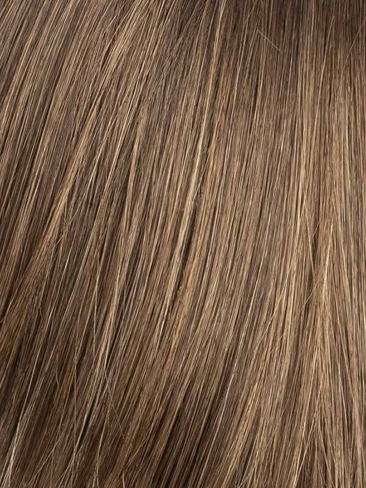 Toffee Brown 830.12.20 | Medium Brown Blended with Light Auburn and Lightest Brown and Light Strawberry Blonde Blend