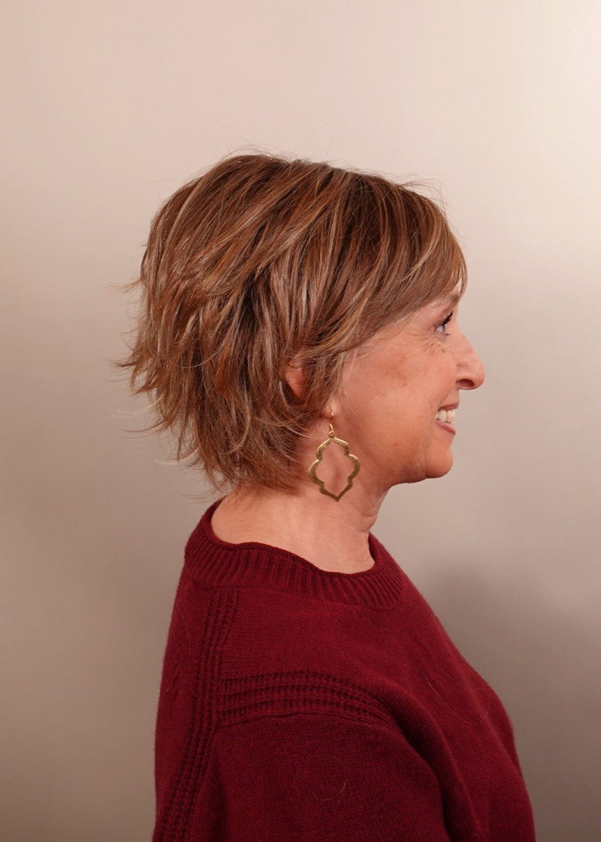 Frannie wearing Mio in Butterscotch Balayage-R