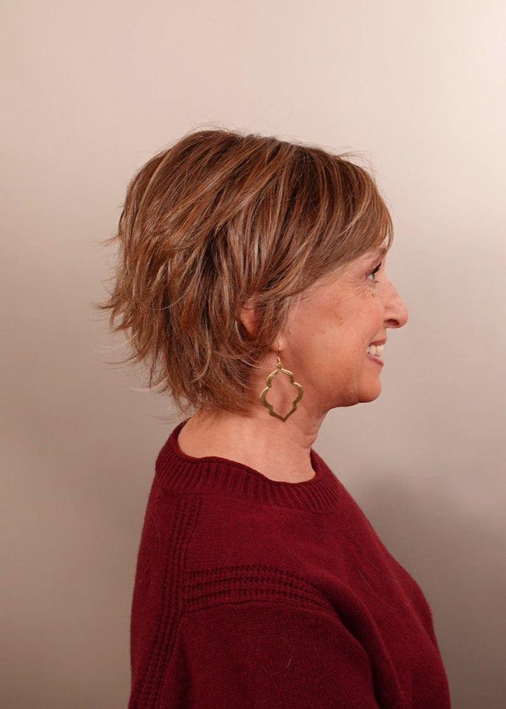 Frannie wearing Mio in Butterscotch Balayage-R