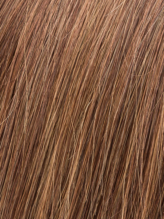 Chocolate Rooted 830.6 | Medium Brown Blended with Light Auburn, and Dark Brown blends with Shaded Roots