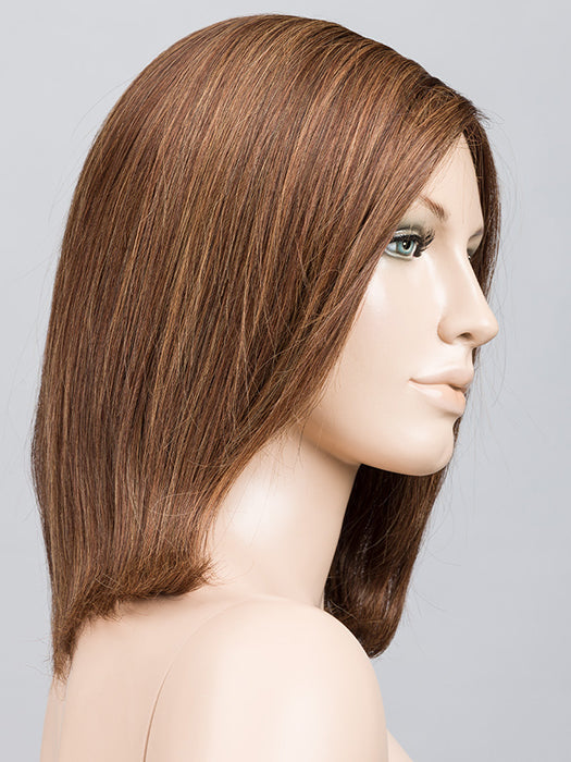 Chocolate Rooted 830.6 | Medium Brown Blended with Light Auburn, and Dark Brown blends with Shaded Roots