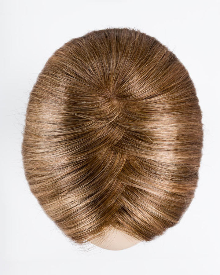 Nougat Rooted 12.10.20 | Lightest Brown And Light Brown With Light Strawberry Blonde Blend And Shaded Roots