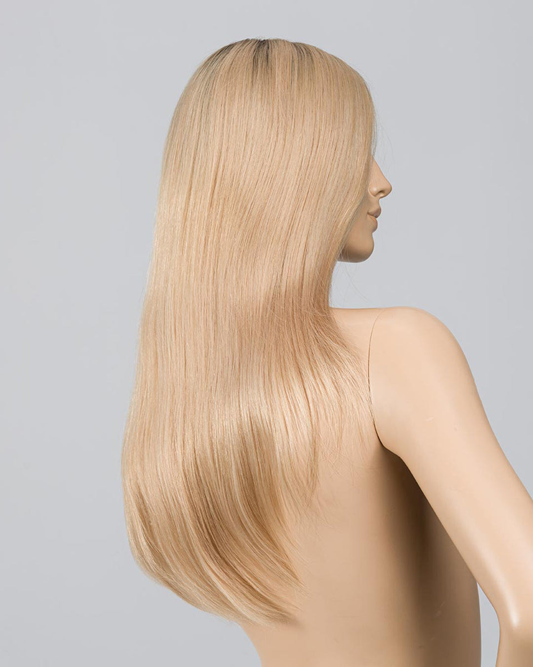 Pearl Blonde Rooted 101.24.16 | Pearl Platinum, Lightest Ash Blonde And Medium Blonde Blend With Shaded Roots