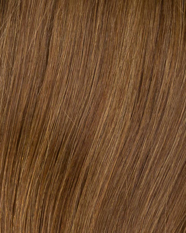 Mocca Rooted 830.27.12 | Medium Brown Blended With Light Auburn, Dark Strawberry Blonde And Lightest Brown With Shaded Roots