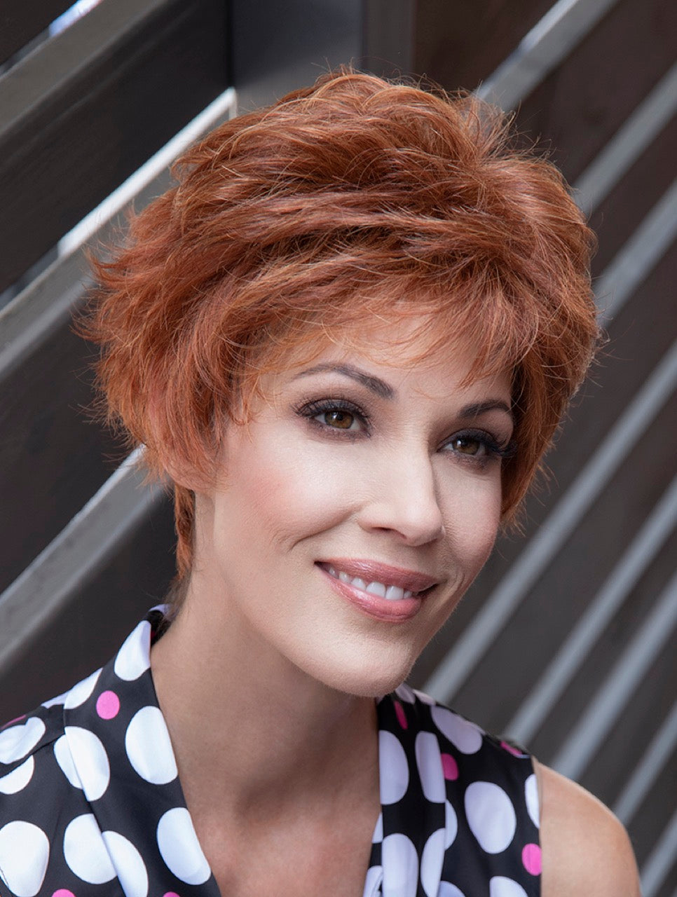 Olivia in Lighter Red