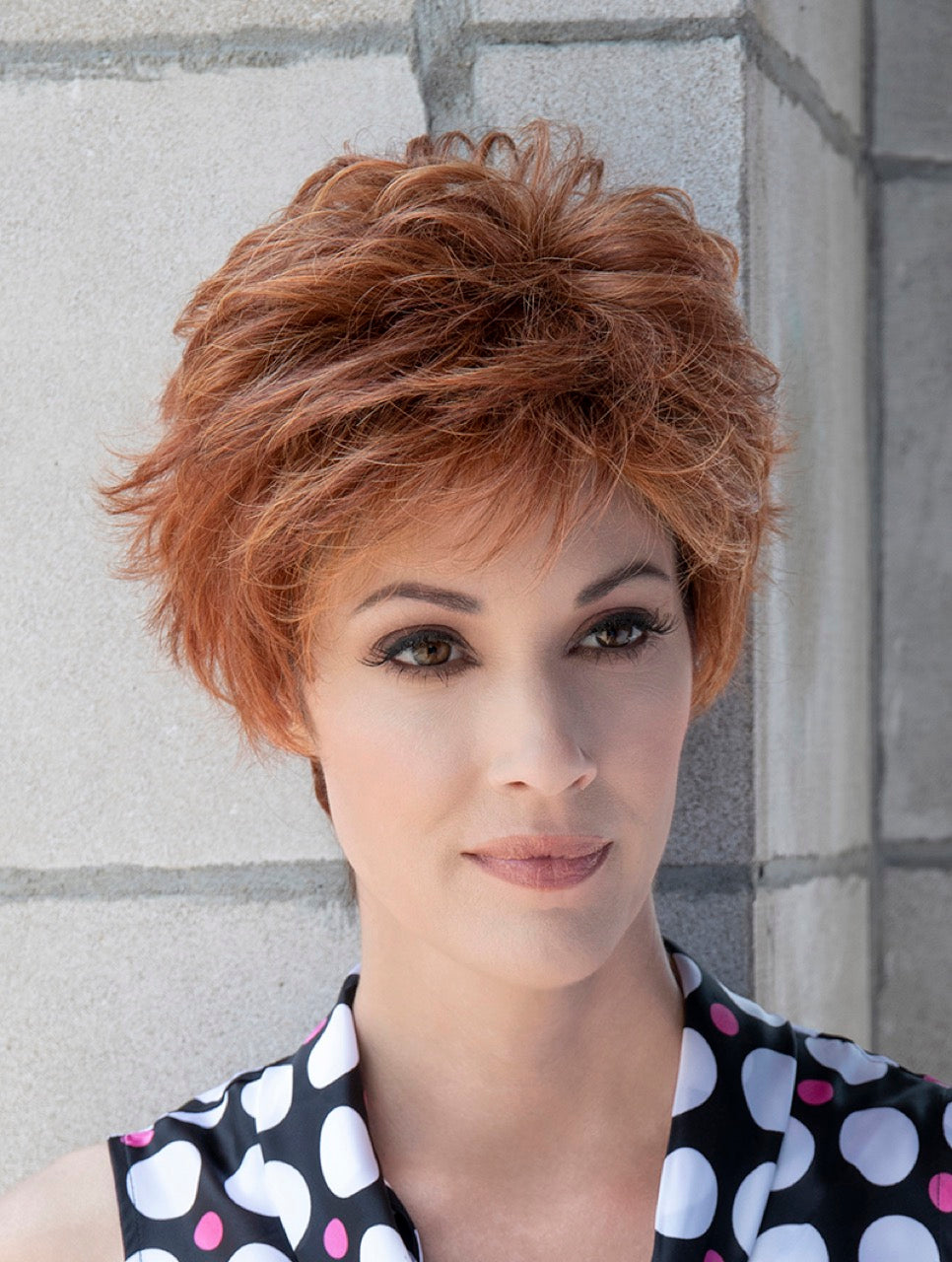 Olivia in Lighter Red