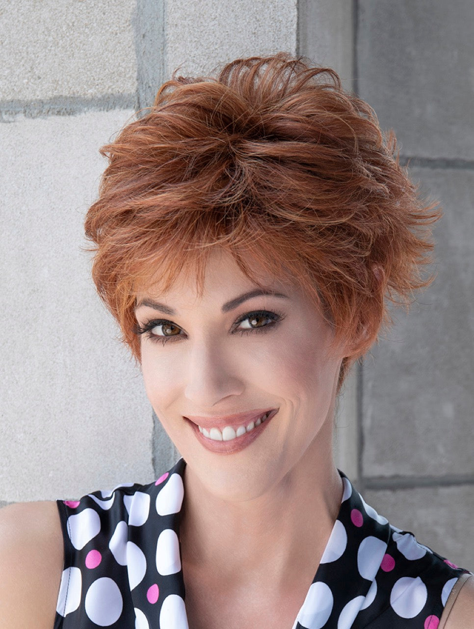 Olivia in Lighter Red