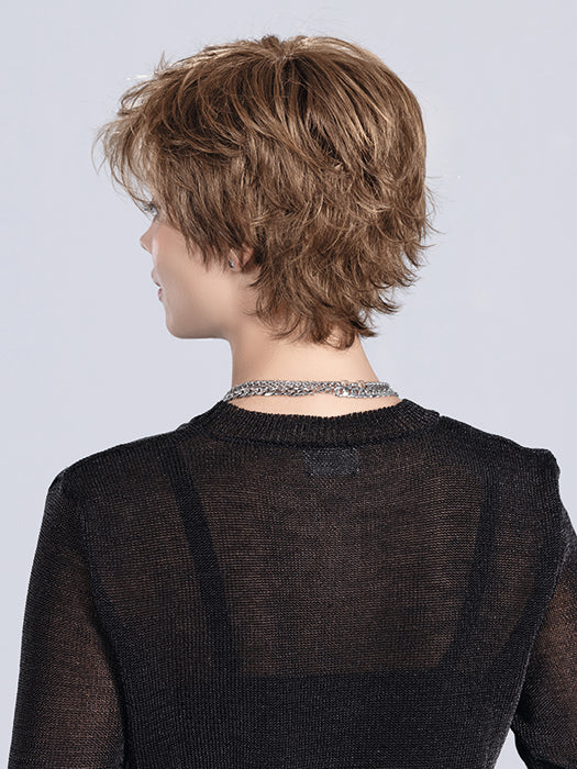 Mocca Lighted 830.12.20 | Medium Brown Blended With Light Auburn And Lightest Brown And Light Strawberry Blonde Blend With Highlights Throughout And Concentrated In The Front