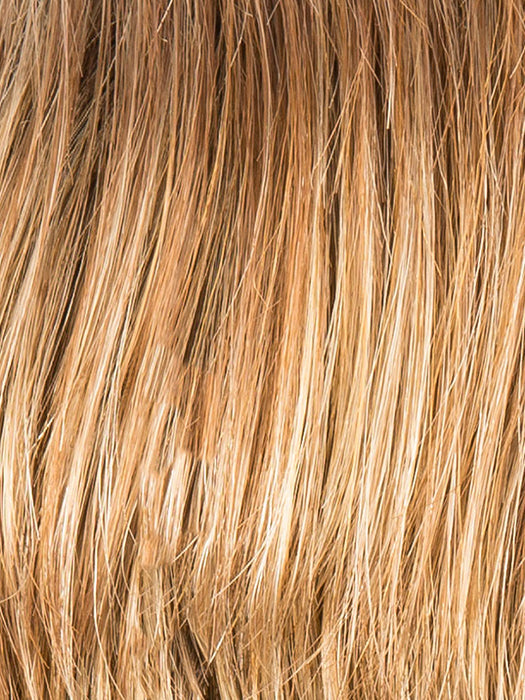 Light Caramel Rooted 26.19.20 | Light Golden Blonde, Butterscotch Blonde, and Medium Honey Blonde Blend with Dark Roots