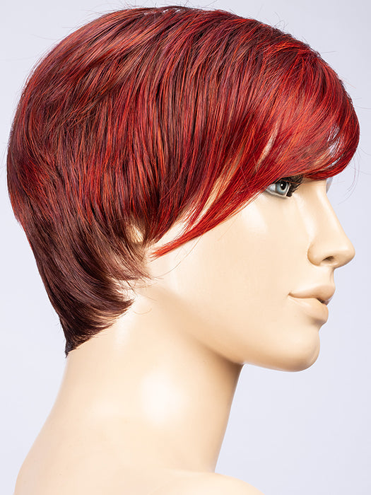 Hot Flame Mix 132.133 | Bright Cherry Red and Dark Burgundy Mix