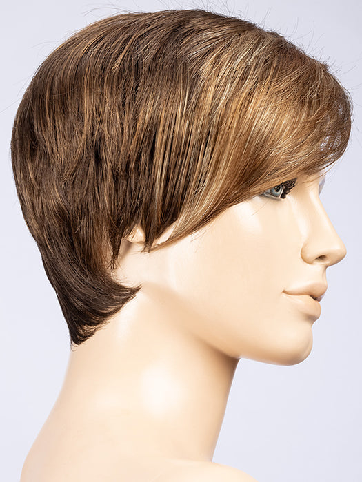 Mocca Lighted 830.20.27 | Light Brown base with Light Caramel Highlights on the Top only, Darker at the Nape