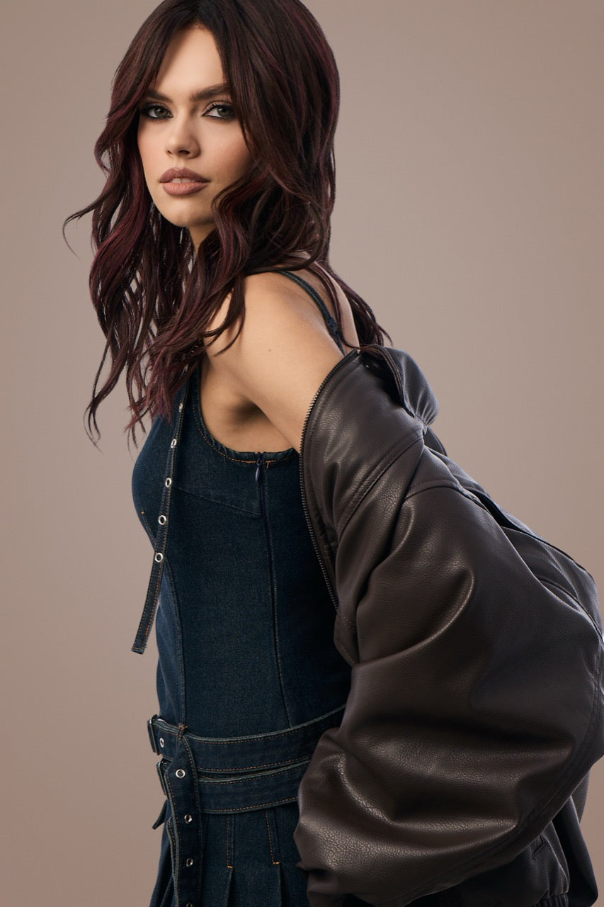Deep Plum Brown-R