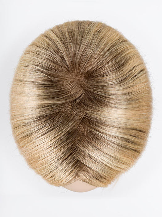 Light Champagne Rooted 22.23.16 | Light Neutral Blonde And Lightest Pale Blonde With Medium Blonde Blend And Shaded Roots